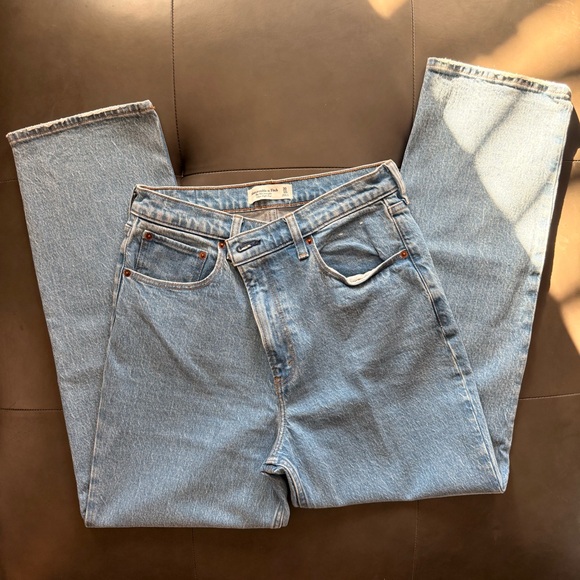 Abercrombie & Fitch Blue Denim Jeans - Picture 2 of 4